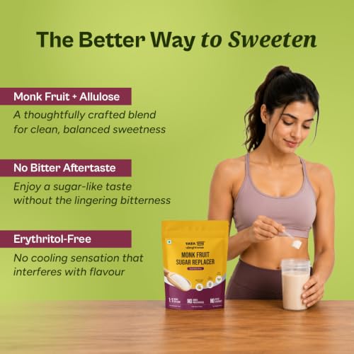 Image of Tata 1mg Monk Fruit Sugar Replacer 400gm | Zero Calorie Natural Sweetener | Erythritol-Free