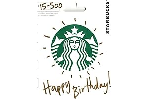 Starbucks Gift Card: The Perfect Gift for Coffee Lovers