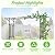 Trellume Garden Arch Trellis - 78.7" L×85.4" H Flat Top Garden Arch, Sturdy and Rustproof Garden Arch Trellis for Climbing Plants Outdoor, Arbor Trellis for Backyard, Patio, Lawn, Wedding(20MM Pipe)