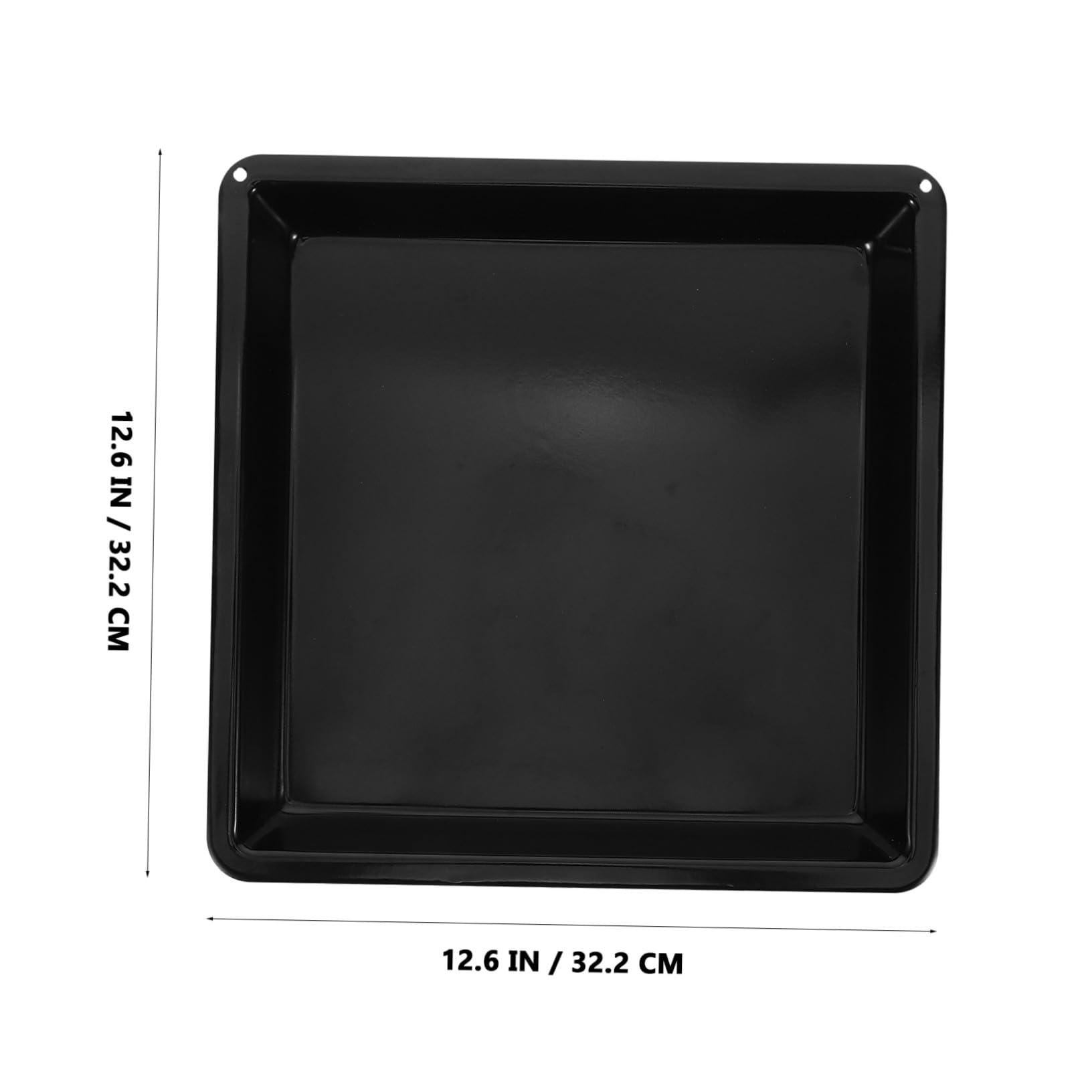 Bandeja de Horno Esmaltada Antiadherente de Acero al Carbono para Hornear Galletas y Pasteles Bandeja Resistente Alta Capacidad para Uso Profesional Cocinas