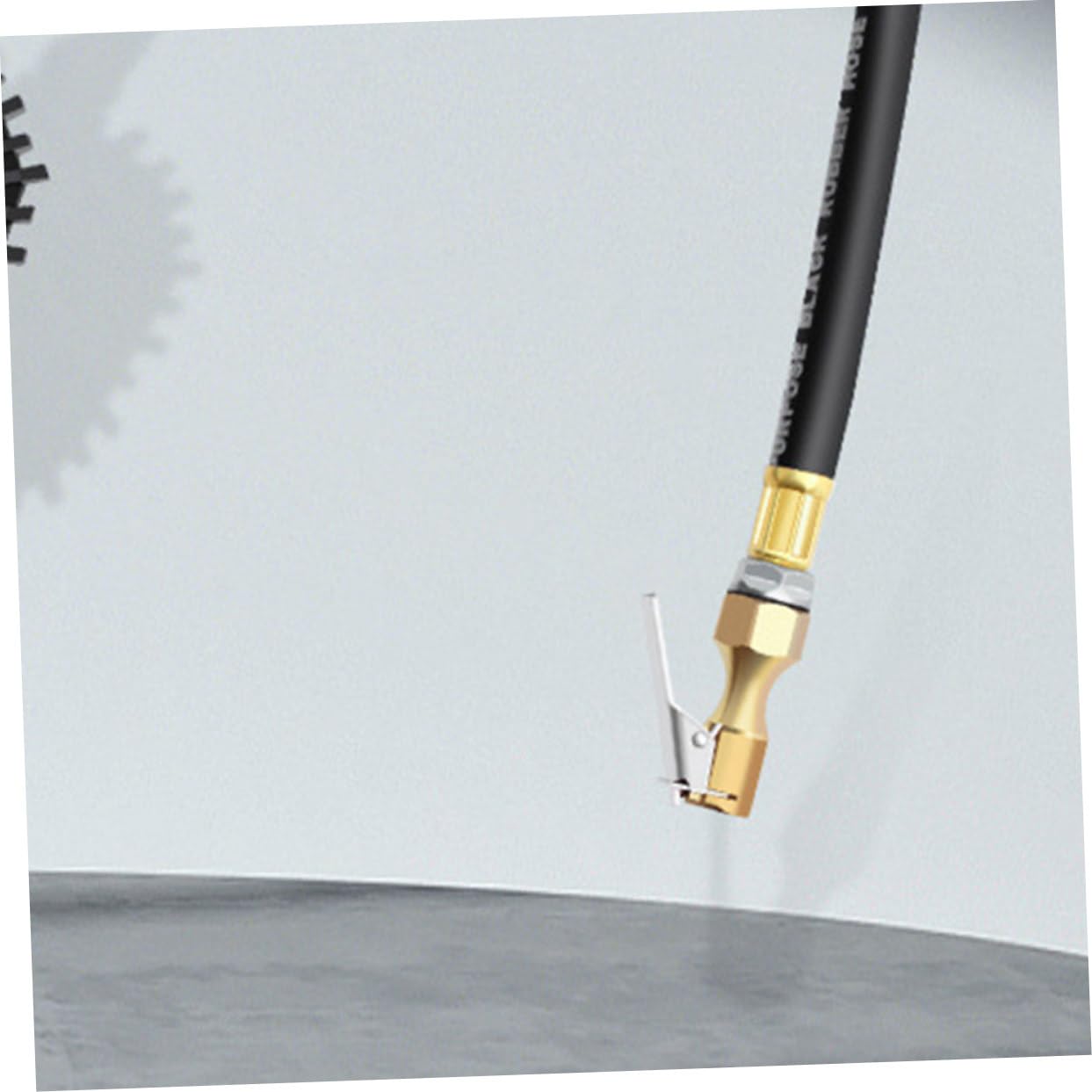 PartyKindom Replacement Tire Air Chuck 3 Pack Inflation Air Chuck for Lock Air Chuck Air Chuck Clip Closed Air Chuck for Tire Inflator Metal Chuck