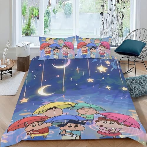 �N���������񂿂�� �z�c�J�o�[ 2�_�Z�b�g �V���O�� 150×210cm �|���z�c�J�o�[1���{���J�o�[1�� �A�j���� �����׃v�����g �|���G�X�e�� �ې�OK �z������ �Ȃ߂炩���G�� �ʋC���ǍD �I�[���V�[�Y�� ������ �M�t�g