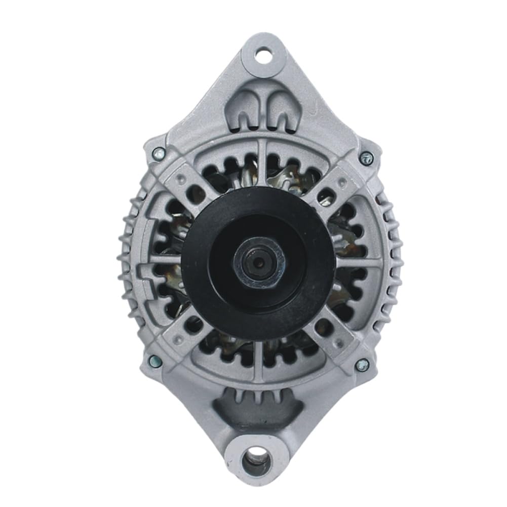 Alternador ATG19942 compatible con retroexcavadora Case 580M Serie III y 445T M3 - Reemplaza RE509080, 84254289, 84416587