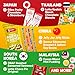 Premium Asian Snack Box (22 Pc) - International Variety Pack from Japan, Korea, and Indonesia - Featuring Pocky, KitKat & Choco Pie - Exotic Food Gift Set