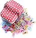 IEUYO 115PCS Sewing Clips, Multipurpose Craft Clips with Tin Box Use As Paper Clips,Clothes Pins,Quilting Clips,Crafters,Knitting,Snap Clips,Blinding Clips and Many Other Application