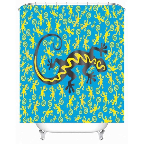 Rideau de douche imperméable fini la moisissure grand format tissu - 2