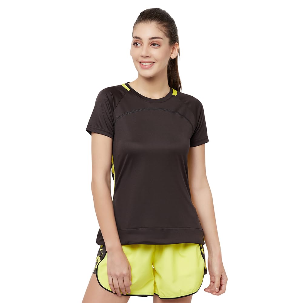 truerevo Women's Reflective Performance Sports T-Shirt | Quick Dry, Breathable, Lightweight Gym wear | Stretchable Workout T-Shirt for Running, Training, Fitness, Yoga, Activewear-picture-56