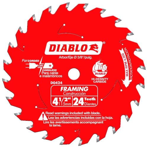 Diablo FRAM Saw BLD 24T 4-1/2