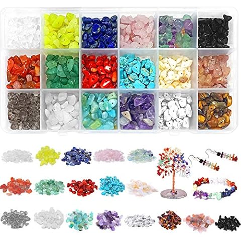 Semi-precious stone beads, 280 g stone beads Cover