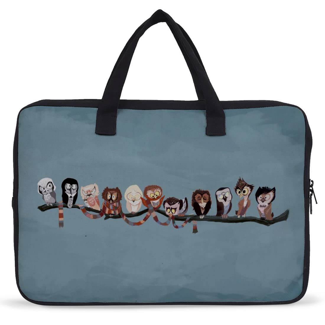 Crazyify Bird Printed Laptop Bag for Men & Women | Canvas Laptop Bags/Briefcase with Screen Size Up to 15.6 Inch (B09Z2J2KN7) Amazon Price History, Amazon Price Tracker