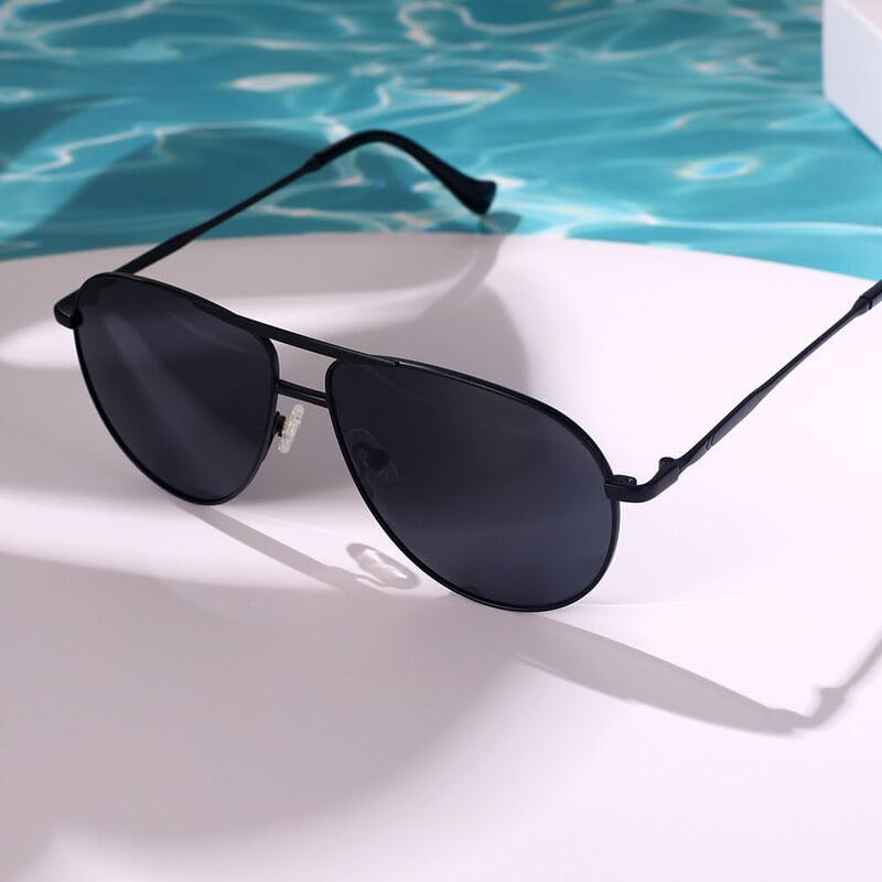 Retro TAC Polarized Aviator Sunglasses TR-90 Frame Women Men Trendy Sunnies Driving Anti-Glare UV400 Protection - Image 4