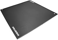 Meister FlexFloor 10x10 ft Martial Arts Mat - Roll-Up Pro Training Mat with Grip & Cushion for Home Gym, Boxing, Wrestling