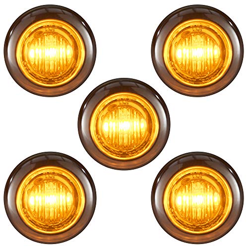 Lámparas LED marcador clearance 5 3/4" ámbar Long Haul miniatura 1