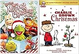 Great Kids Christmas Classics with A Charlie Brown Christmas (50th Anniversary Deluxe Edition) & It's a Very Merry Muppet Christmas Movie 2-DVD Bundle