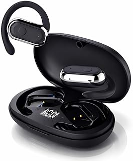 VEHOP W300 Open Ear Wireless Earbuds Bluetooth 5.4 with LED Display, ENC Mic for Clear Calls, 60H Playtime, Type-C Fast Ch Price In India
