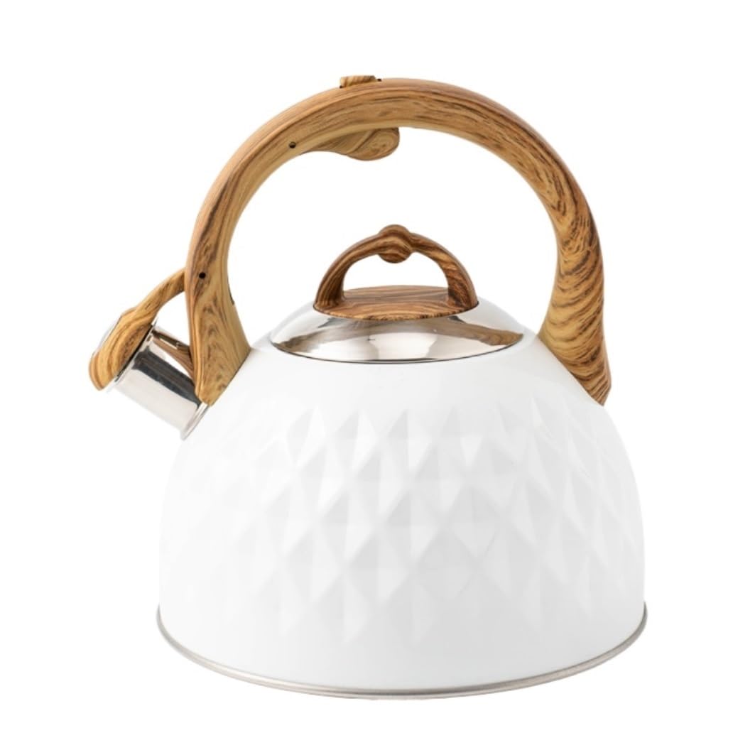 Czajnik z Gwizdkiem Czajnik Do Herbaty Na Płytę Kuchenną Czajnik Do Herbaty Czajniczek Gwiżdżący Czajnik Do Herbaty Z Ergonomicznym Uchwytem Utrzymującym Temperaturę Gwizdanie Czajnik Czajnik Kuchenek