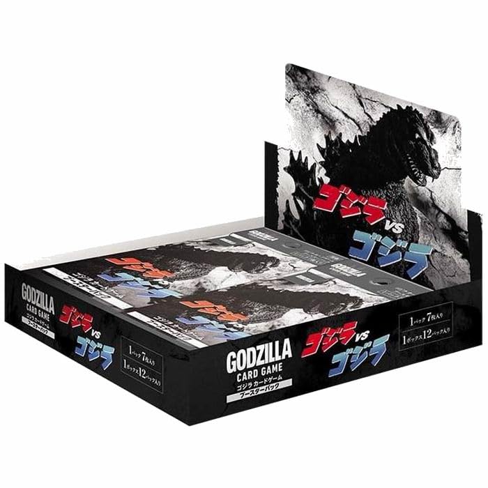 ゴジラ カードゲーム ブースターパック 『ゴジラVSゴジラ』 2BOX Amazon.co.jp: Godzilla VS Godzilla Booster Pack Box : Toys & Games