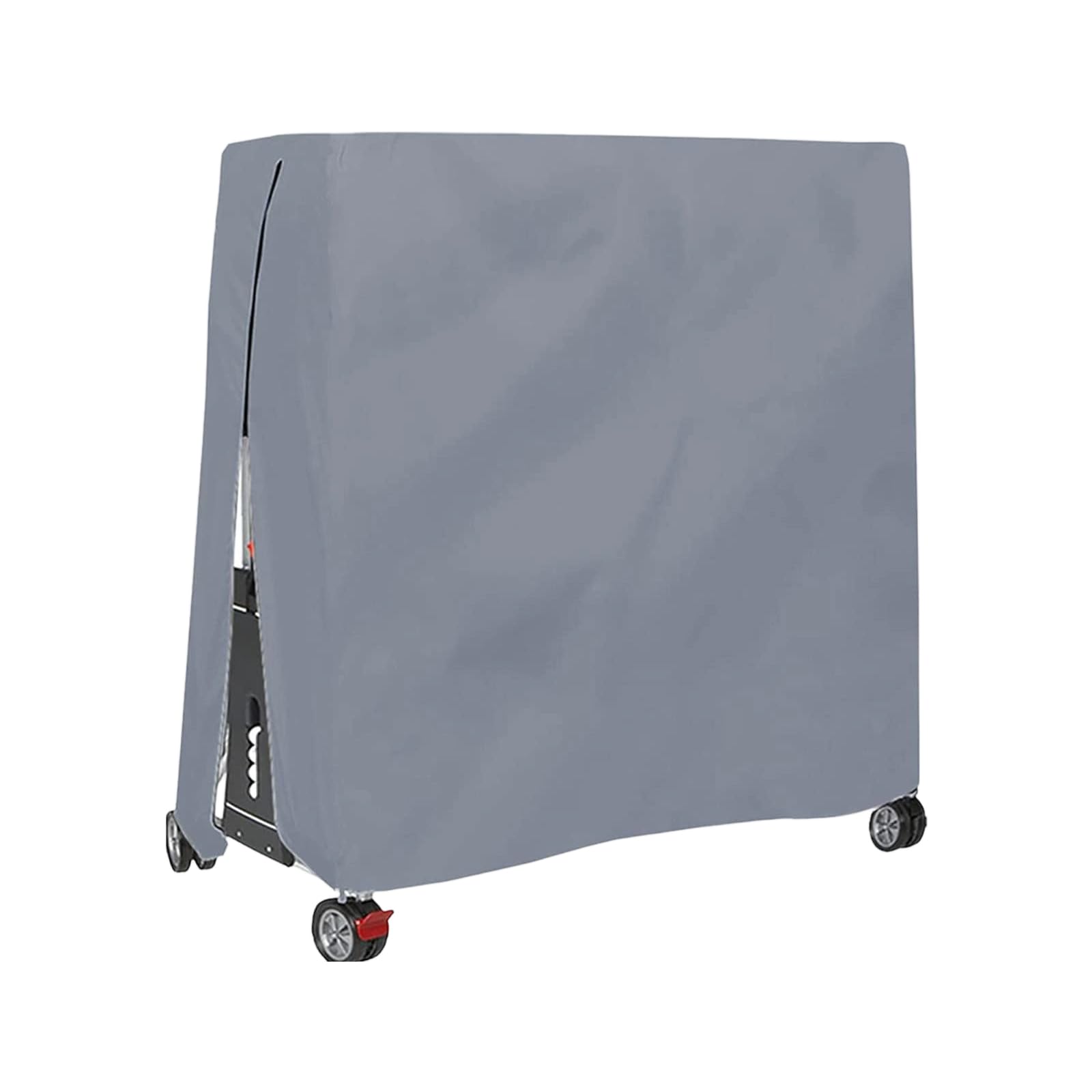 Zxfdsfdbnm Foldable Tennis Table Cover with Adjustable Closure for Strong Attachment in Breezy Conditions PU Coated Weatherproof Cover