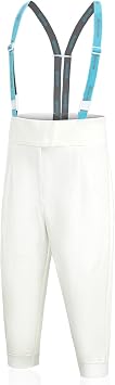 Fencing Pants, 350N Fencing Knickers, Fencing Gear, for Foil Epee Saber, Unisex Fencing Uniform Suit, Adults and Kids, Comfortable and Durable, Right Hand(44)