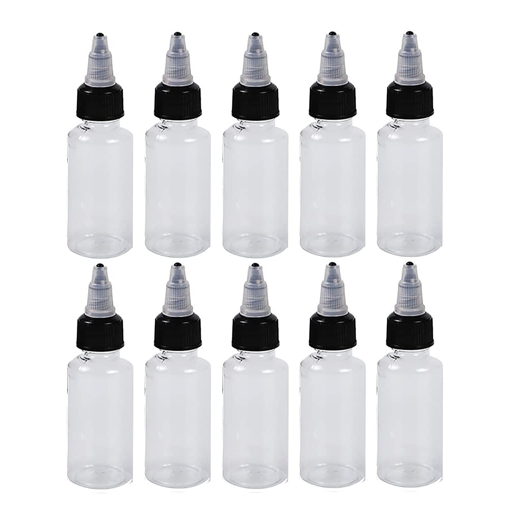 Bouteilles distributrices rondes PET pour sauces condiments et glaçage - 8