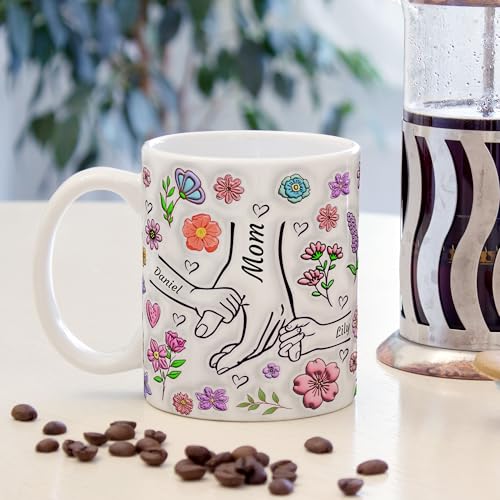 Taza de cerámica personalizada para mamá 11 oz miniatura 3