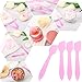 Tbestmax 300 PCS Mini Cosmetic Spatulas 3.2