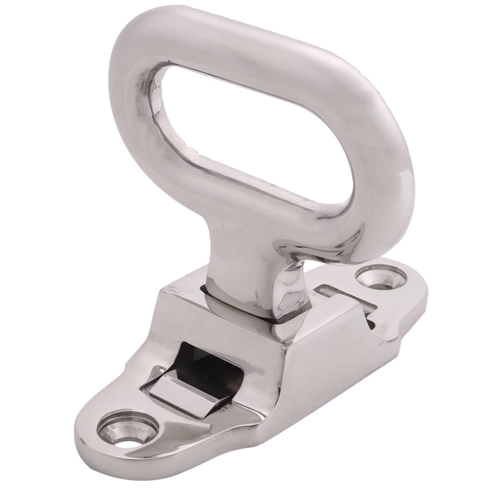 jiyaohui 108x81mm Diamond Non-Slip 316 Stainless Steel Folding Mast Step Marine Boat Yacht Car RV Transom Step Fold Out Step