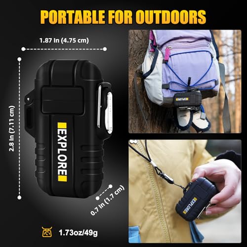 LcFun Dual-Arc USB-Rechargeable Windproof Lighter — view 6