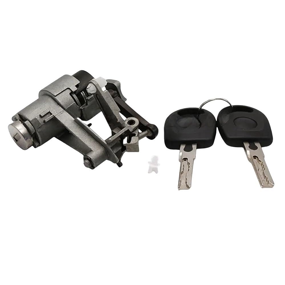 Sdkotrew Lock With 2 Keys Rear Tailgate Lock 1J6827297g 1J6827565b Tailgate Rear Outer Door Handle With Lock 2 Keys For Golf Iv For Lupo For Arosa 1997-2006