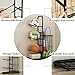 Stabiles Kalbs-Metallball-Stützregal, platzsparend, Karbonstahl, Fußball-Sto für Schlafzimmer und Wohnzimmer und funktionaler Nizer