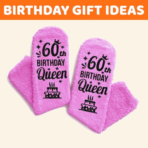 Image of HAPPYPOP Birthday Gift Ideas - Socks for 30 40 60 70 Years Old Women Female