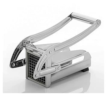 Suzec Stainless Steel French Fries Potato Chips Strip Cutter Machine, 1 Piece