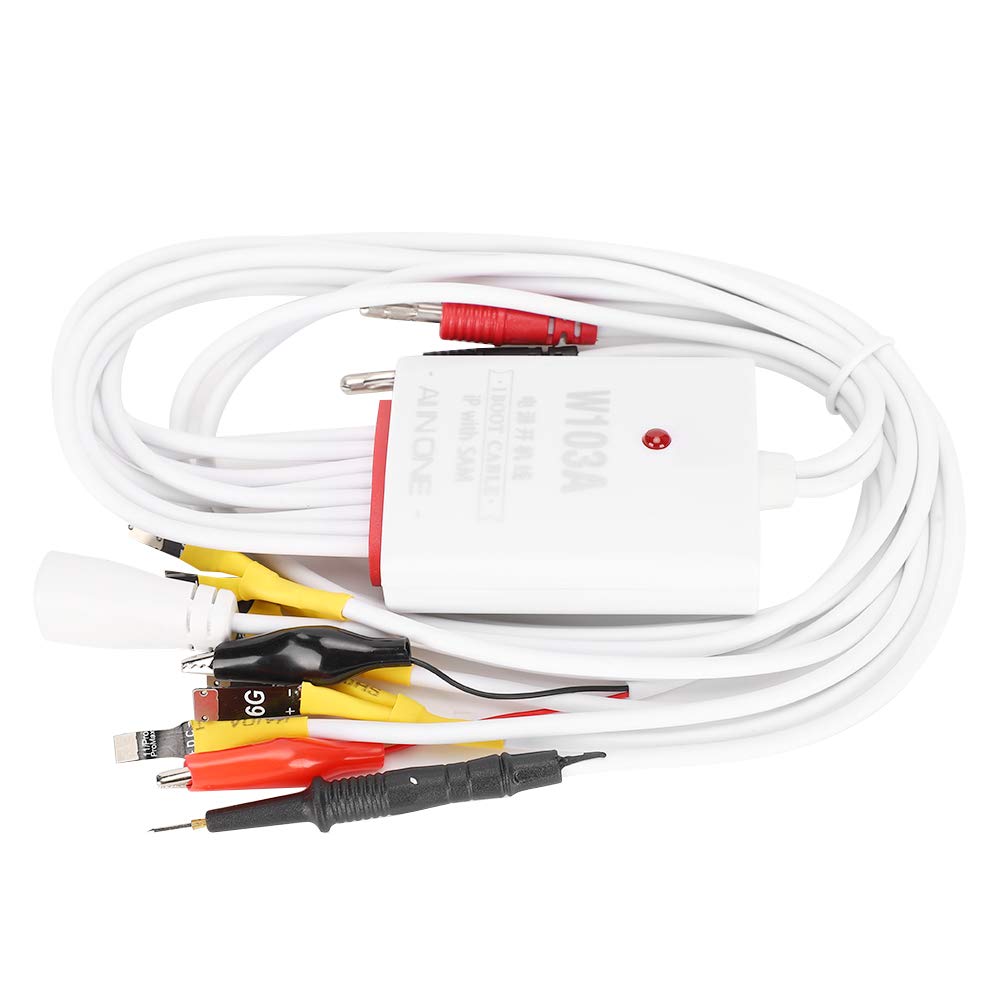 Cable de prueba de energía con IC inteligente Cocoarm W103A y protección de placa 8