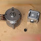 12V Dc Brushless Motor High Torque Magnetic High Pressure Oil Pumps Small Miniature Hydraulic Gear Pump Excavator Model - (Speed(RPM): Pump)