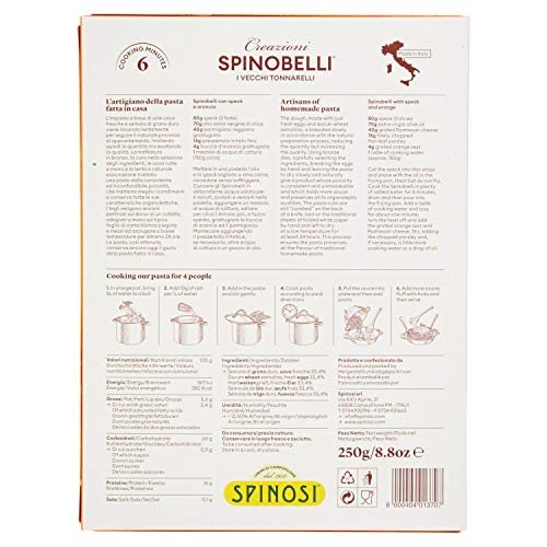 Spinobelli (Die alten Tonnarelli) - 310 g
