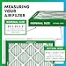 Filterbuy 22x22x2 Air Filter MERV 8 Dust Defense (2-Pack), Pleated HVAC AC Furnace Air Filters Replacement (Actual Size: 21.50 x 21.50 x 1.75 Inches)