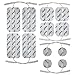 12er Misch-Set Elektroden-Pads für EMS-Training und TENS-Schmerztherapie