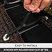Prest-O-Fit 2-0421 Ruggids RV Step Rug Sierra Brown 23 In. Wide
