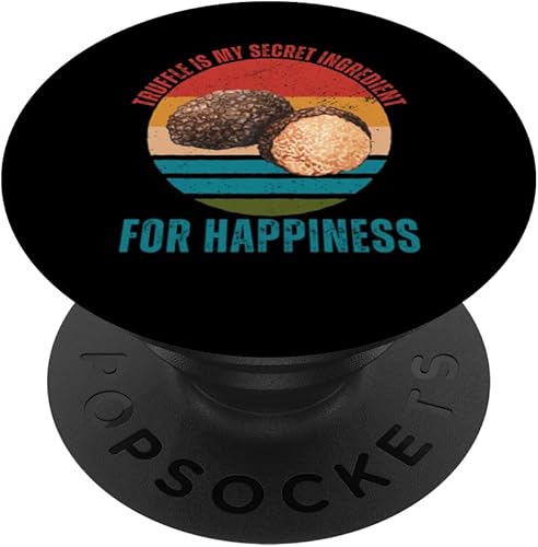 Vintage Truffle Is My Secret Ingredient For Happiness PopSockets Standard PopGrip