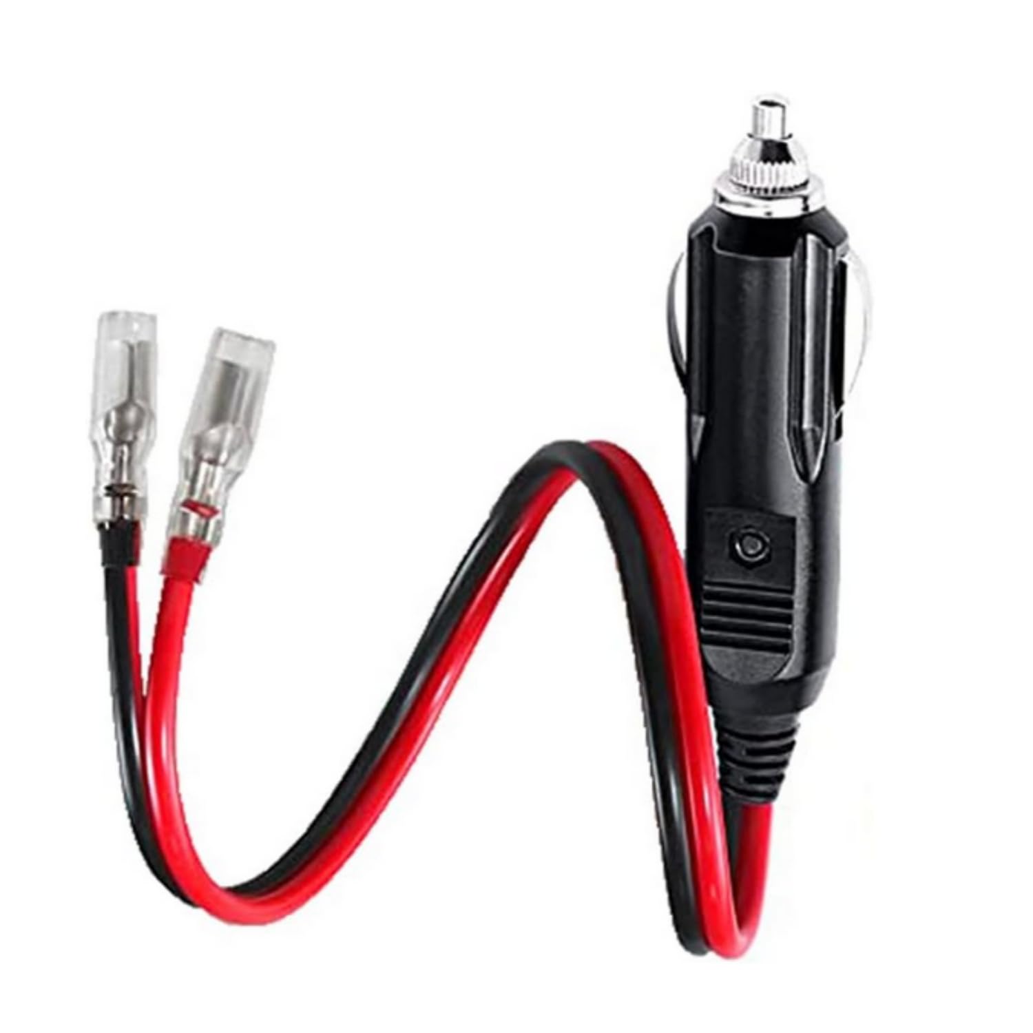 SKEIDO 12V Cigarette Lighter Plug 12V Fused Replacement Cigarette Lighter Male Plug with Leads CB Radio Cigarette Lighter Adapter for Car Vehicle Mobile Radio