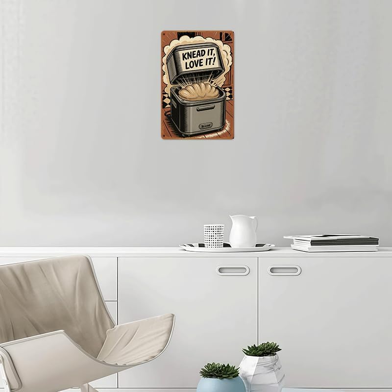 Retro Metal Sign - Quirky Wall Decor for Home & Office