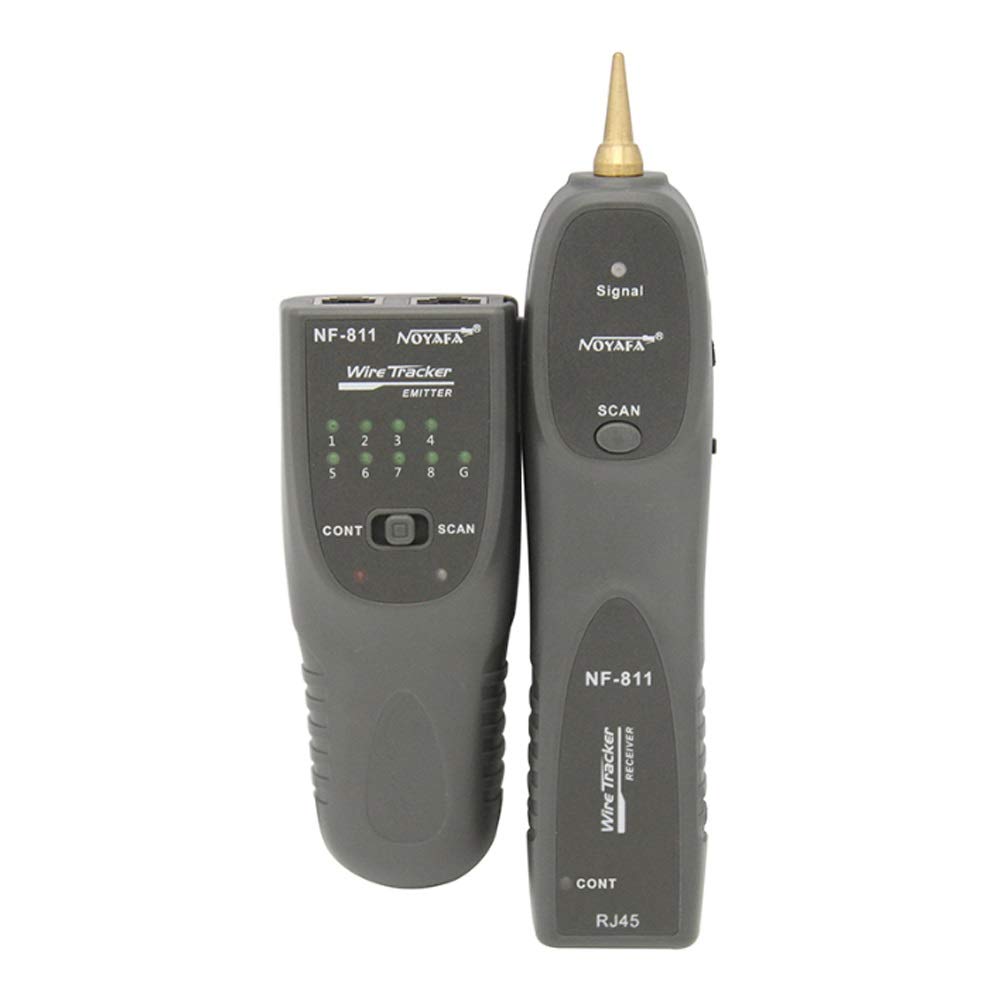 XFCH-AQ Wire Tracker NF-811 Network Telephone Wire Tracker RJ45 RJ11 Testing for Network Cable Collation, Telephone Line Tester