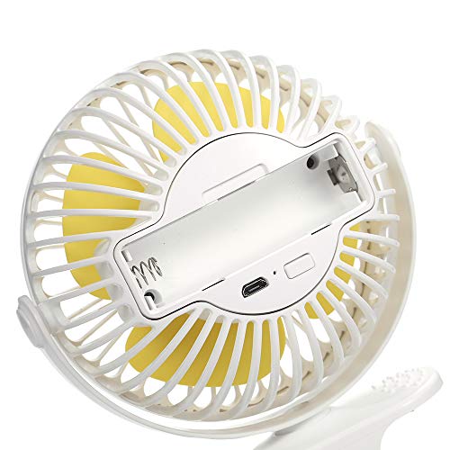 Usb mini carregamento portátil desktop abs favorável ao meio ambiente material aroma clipe fan