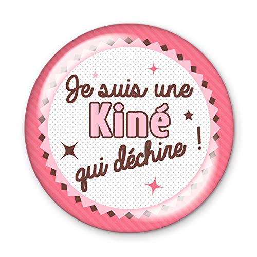 COLLEEN ILLUSTRATIONS Magnet 56mm Je suis une kiné qui déchire