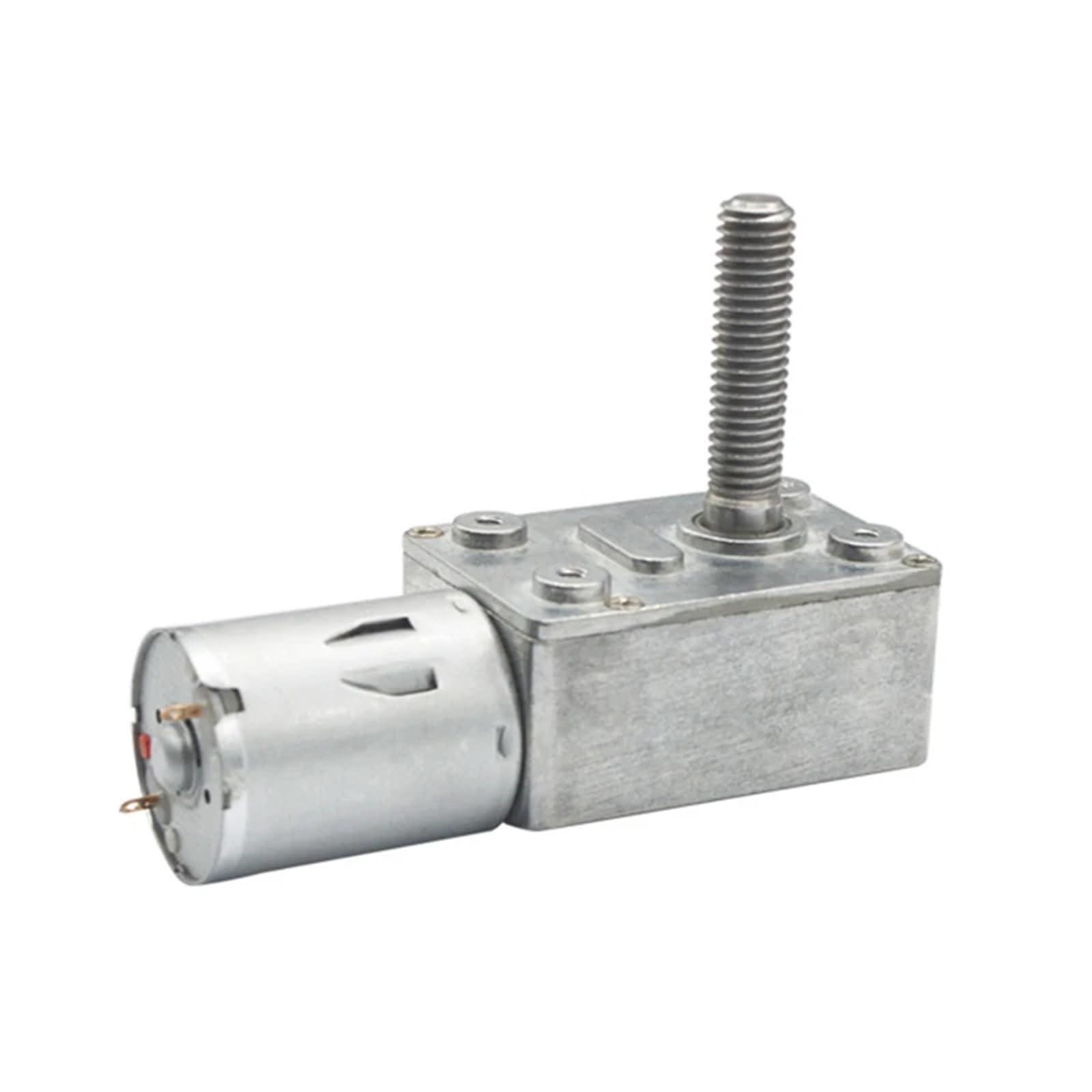 JGY-370 eje roscado M8 longitud 33mm Motor de engranaje helicoidal DC 12V reductor velocidad 6-210rpm controlador 1 Uds(210 RPM)