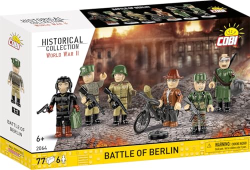 Battle of Berlin 1945 77 pcs / 6 fig