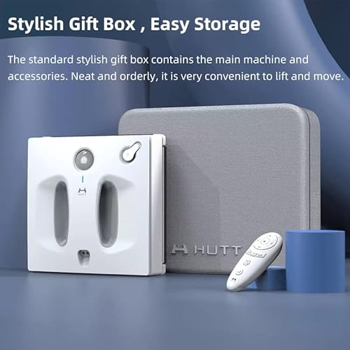 Window Cleaner Window Cleaning Robot Water Spray For Home Electric Robotic Washing Windows Cleaning Washer Glass Vacuum Cleaner For Windows, Tiles, Bathrooms Automatic Water Spray (Size : 1) - Image 5