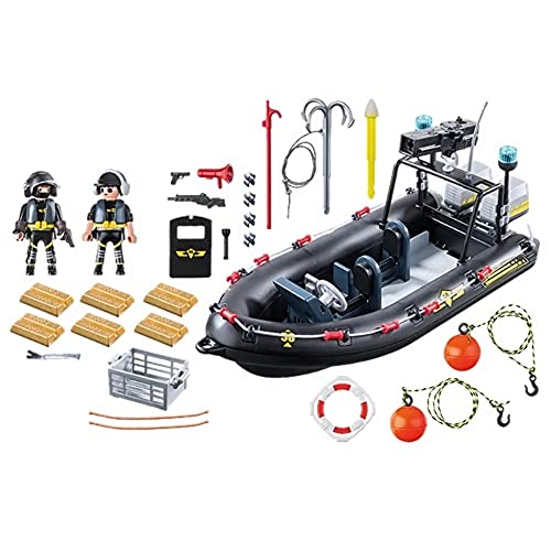 Playmobil Tactical Unit Boat, Multicolor #TOP5