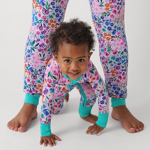 Image of Little Sleepies Pajamas for Baby Boys & Girls, Viscose from Bamboo Baby Pajamas, Sleepers, 2-Way Zipper PJs