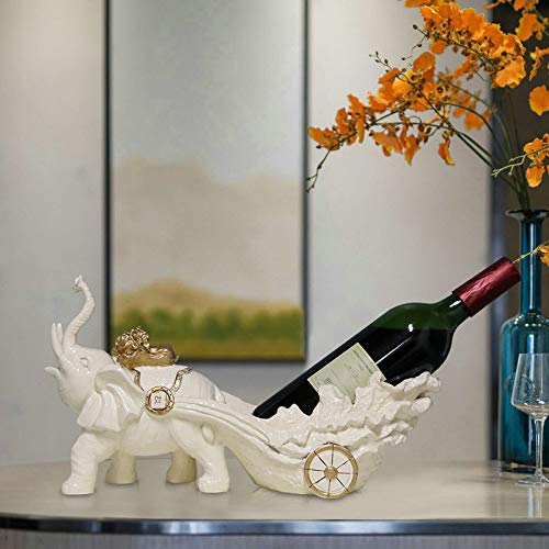 Cadeau couple statue éléphant blanc mignon collection art